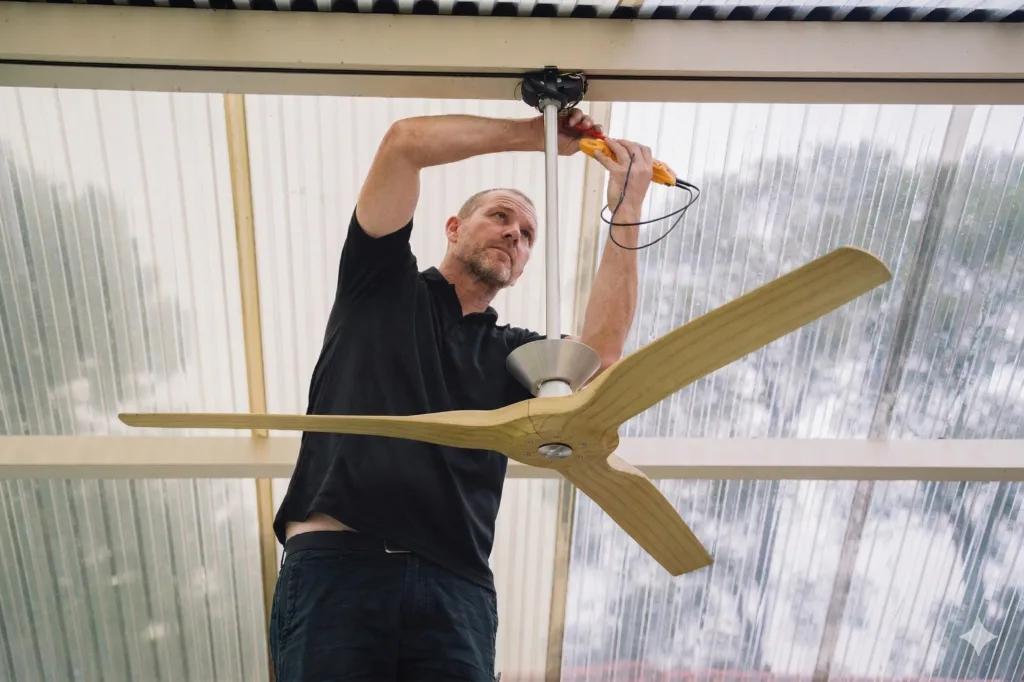 Annangrove electrician performing a switchboard upgrade